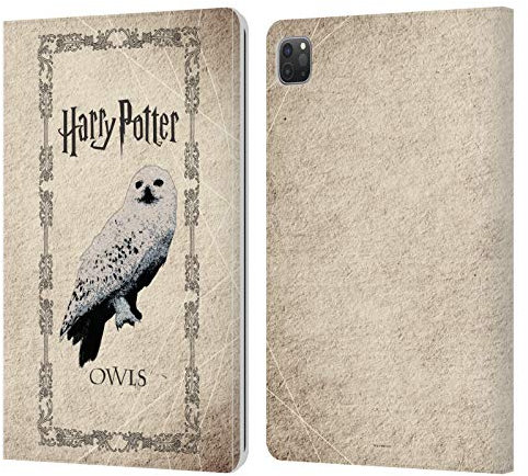 Head Case Designs Offizielle Harry Potter Hedwig Eule Prisoner of Azkaban III Leder-Wallet-Hülle Kompatibel mit Apple iPad Pro 11 2020/2021 / 2022