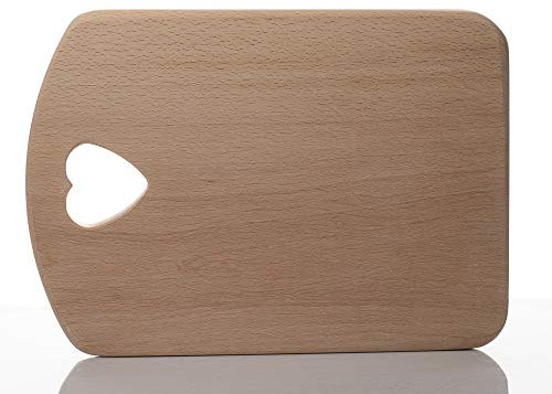 Tagliere Heart Rettangolare in Legno Shabby Chic
