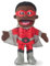 35,6 cm Superheld, schwarzer Junge, Handpuppe