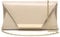 Clutch aus Lackleder für Damen, Abendtasche, stilvolle Schultertasche für Weihnachten, Hochzeit, Party, Abschlussball, Nude 265
