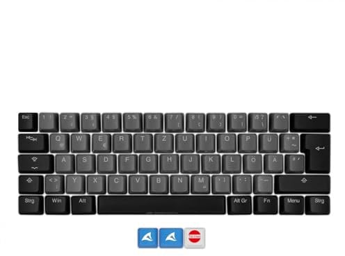 Sharkoon Skiller SAC20 S4, Tastenkappenset aus PBT-Kunststoff, ISO DE 61