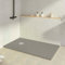 KOES - Plato de Ducha de Resina Modelo INDO – 70x130 – Gris cuarzo RAL 7039