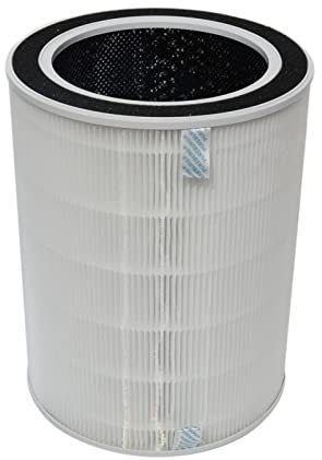 PUREBURG Replacement True HEPA Filter Compatible with Proscenic A9, Probreeze PB-P07 and Insignia NS-APMWH2 Air Purifiers,H13 4-Stage Filtration 1-Pack
