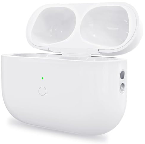 USB-C Kabellose Ladecase Kompatibel mit Air Pods Pro 1 und Pro 2, Wireless Charging Case Replacement Original mit Bluetooth Pairing Synchronisierungstaste für Air Pods pro Neueste Type-C