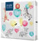 PAW - Servietten 3-lagig (33 x 33 cm) I 20 Stück I Perfekt für Partys, Geburtstage, Feiern I Kinderparty Tischdeko - Bunte Papierservietten mit Motiv - Zebra Löwe Elefant Giraffe Ballons I Child Fun