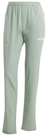 Adidas Damen Terrex Multi Essentials Stretch Pants, Silver Green, XS