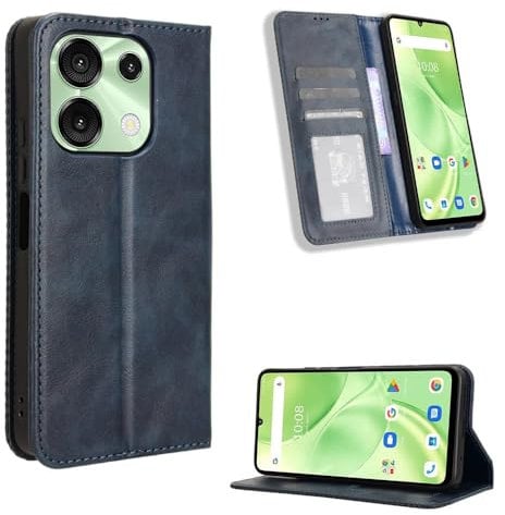 COMAKU Coque UMIDIGI G9 5G, Etui Portefeuille, Housse Folio en Cuir de Protection pour UMIDIGI G9 5G - Bleu