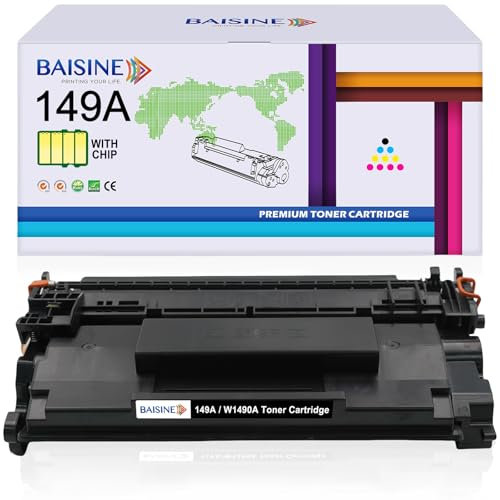 BAISINE 149A Toner Mit Chip Kompatibel für HP 149A W1490A 149X W1490X Toner für HP LaserJet Pro MFP 4102dw 4102fdw 4102fdn, LaserJet Pro 4002d 4002dn 4002dw