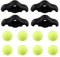 JISADER Rocker Plates for Indoor Cycling with Snap Feet Adapters, Exercise Accessories, 4 Adapters