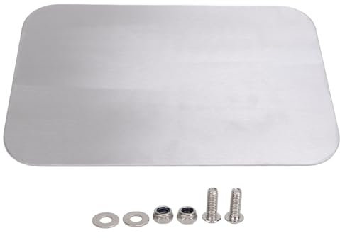 Motorrad Personalisiertes Kennzeichen stark und langlebig für ein einzigartiges Modifikationsaluminium (Silber)