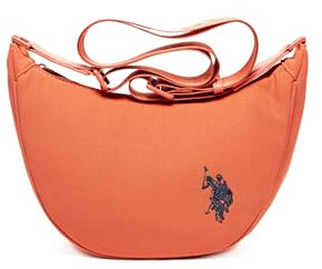 U.S.POLO ASSN. - Hobo-Tasche aus baumwolle, koralle (20 X 10.5 X 18 cm)