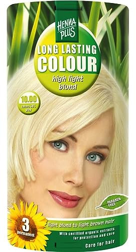 Hennaplus 49131 Long Lasting Colour 10 High Light Blond
