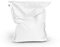Sitzsack Beanbag rechteckige Bodenkissen 200x140cm 32 Farben Indoor Outdoor Sitzsäcke mit Füllung Riesensitzsack Kindergarten Sitzkissen Schule Bean Bag ca.480L(weiß)