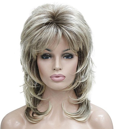 Lydell Long Soft Shaggy Layered Blonde Classic Cap Full Synthetic Wig Wigs