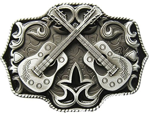 Urban Backwoods Country Guitars I Gürtelschnalle für Wechselgürtel Buckle