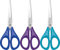 Maped 476110 Essentials Schulschere, 16 cm, blau, lila oder türkis, verschiedene Modelle, 1 Stück