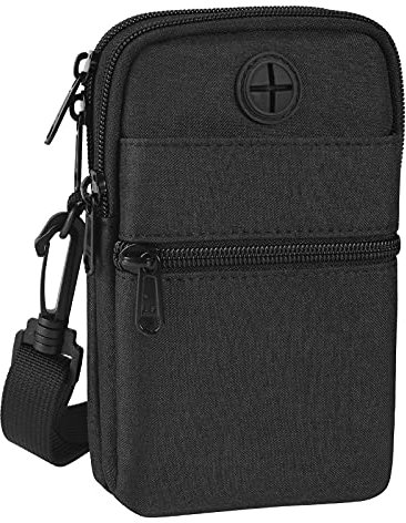 flintronic Petit sac bandoulière imperméable pour téléphone portable (6,5), mini bandoulière étanche, pour femme, fille, homme, petit sac à bandoulière, sangle réglable
