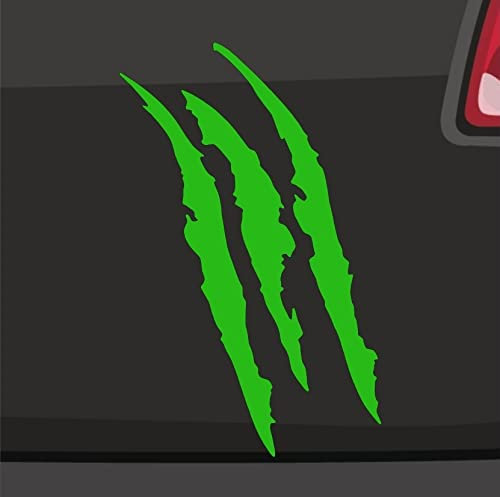 Kratzer Aufkleber -6 Größen 21 Farben- Bestie Krallen Delle Sticker JDM FUN Auto