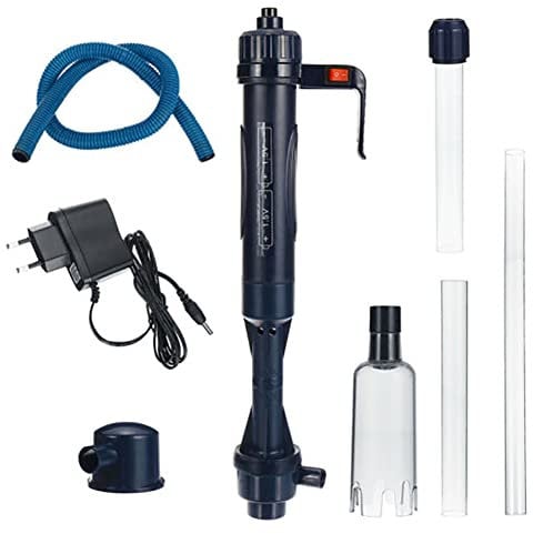 Alnicov Electric Aquarium Fish Tank Sand Gravel Cleaner Automatic Water Changer Extensible Tube Syphon Filter Pump Vacuum