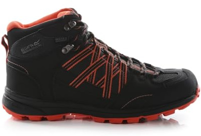 Regatta Damen Ldy Samaris Md II Wanderschuh, Blk/NeoPeach, 36 EU, Schwarz, 36 EU