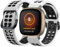 Silikon Armbänder Kompatibel mit Fitbit Versa/Versa 2/Versa Lite Armband Fitbit Versa 3 /Sense Armband Für Herren Damen Sport Weiche Wasserdicht Ersatzband mit (Weiß,Versa/Versa 2/Versa Lite)