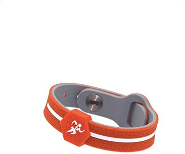 ZISANO® Power & Balance Armbänder - Versch. Farben & Größen - Hypoallergenes Silikonarmband Herren Damen - Chakra Armband Herren - Schmuck Damen-Geschenke (Oranga L)