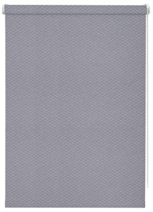 Gardinia Tenda a Rullo, Opaca, Tenda a Incastro EASYFIX Lilly Green, Fissaggio a Incastro, Filtrante, Tenda a Rullo per Finestre Installabile Senza Trapano, Grigio Chiaro/Grigio, 45 x 160 cm
