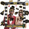 30 Geburtstag deko Fotobox Requisiten, 1 Stück Aufblasbarer Bilderrahmen & 31 Stück fotobox Accessoires