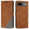 SONWO Etui Coque pour Google Pixel 7, Protection Housse en Cuir PU Portefeuille Livre pour Google Pixel 7, Emplacements Cartes, Fonction Support, Marron