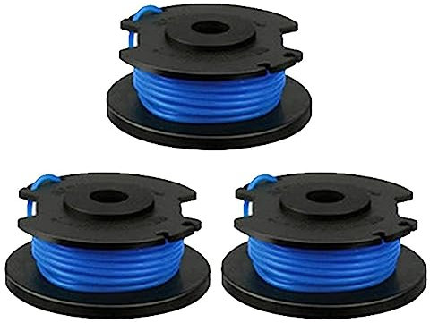 ZYNCUE Lot de 3 bobines de rechange pour débroussailleuse Ryobi RAC125 RLT1830H13 RLT1825LI OLT1831S