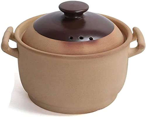 SUNMME Marmites, faitout en céramique rétro, marmite en céramique pour la Cuisson, antiadhésive et Facile à Nettoyer pour Toutes Les cuisinières sauf Les cuisinières à induction/a/5L (A 5L)