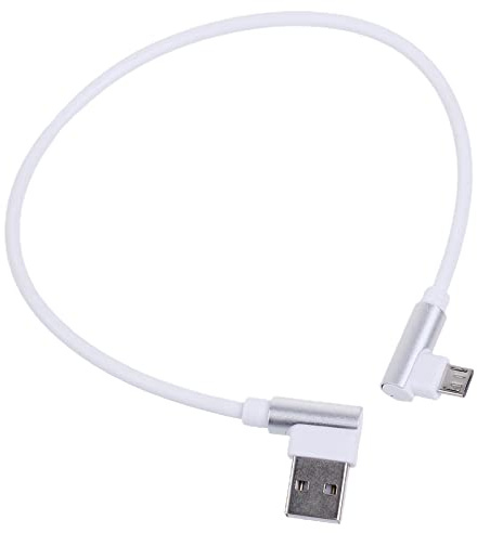 Domasvmd Micro USB Cable For For 90 Degree Cell Phone USB Cable Fast Charging Cable Micro USB Charger Data Sync Cable Fast Charging Cable