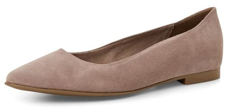 Tamaris Women's 1-22119-42 Ballerina, Beige, 6.5 UK