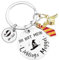 ILMFMY Harry Potter Schlüsselanhänger | Magischer Muggel Schmuck mit Hogwarts Design – Geschenkidee zu Ostern, Geburtstag oder Abschlusszeit für Frauen