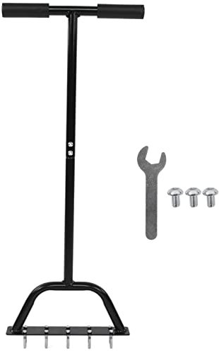 Hand Aerator Lawn Aerator Carbon Steel Strong Soil Loosening Effect Thickened Widened Pedal Garden Lawn Tool for Soil Turning and Loosening in Gardens