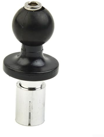 Aluminum Fork Stem Base Set with Ball Head for RAM Mounts, Suitable for Motorcycles, Scooters and Tricycles