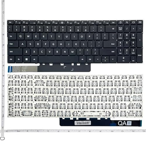 QFFOZSW Tastatur für Huawei für Matebook D16 D14 RLEF-16 RLEFG-16 MCLG-16 MCLF-16 MCLF-08 MCLF-X MCLEF-X MCLG-X Notebook passt Nicht in US-Layout Einfach auszutauschen(White)