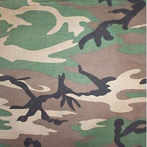 Camouflage Camo Head Scarf Bandana by Flag Co
