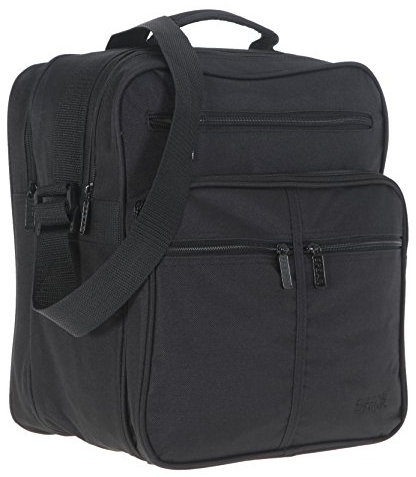 SPEAR Flugumhänger London Kabinentasche Arbeitstasche Herrentasche Nylon SCHWARZ