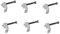 Merriway BH02261 5 mm Wide Clips for Bell Wire & Internet Cable , White, Pack of 100 Piece
