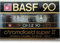 BASF Audiokassette CR-S II 90 min CHROMDIOXID SUPER II 1985-1987 OVP Germany Silver Cassette