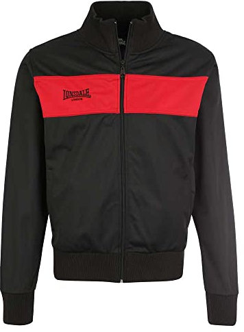Lonsdale London Herren Übergangsjacken Alnwick Tricot schwarz S