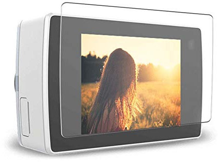 Vaxson 3-Pack Screen Protector, compatible with YI Technology Lite Action Camera, TPU Guard Film Protectors [ NOT Tempered Glass ]