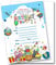 Shmaki Birthday Party Invitations Invites Girl Boy Children Kids Pack Celebration With White Envelopes (10 Pack)