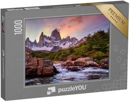 puzzleYOU: Puzzle 1000 Teile „Mount Fitz Roy im südlichen Patagonien“ – aus der Puzzle-Kollektion Amerika