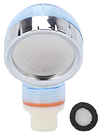 Douchette à main, pommeau de douche pressurisé pour salon de coiffure ABS robinet shampooing pommeau de douche pomme de douche à économie d'eau - bleu ciel transparent
