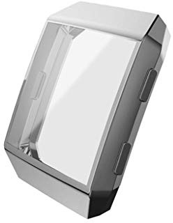 Dkings Schutzhülle Kompatibel mit Fitbit Ionic Schutzfolie Hülle, TPU Ultradünner Stoßfestes Vollschutz Gehäuse Schutz Hülle für Fitbit Ionic Sportarmband