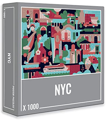 Cloudberries 5060602330689 NYC Poster New York City Puzzle