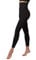 TLC Sport | Super hohe Taille Leggings für Damen mit Bauchkontrolle | extra starke Kompression | butterweicher Stoff | Schwarz, Schwarz , XS Lang