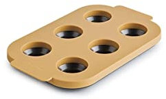Betty Bossi Backset Mini-Brötchen Brot Brötchen Beige Grau Stahlblech Kunststoff